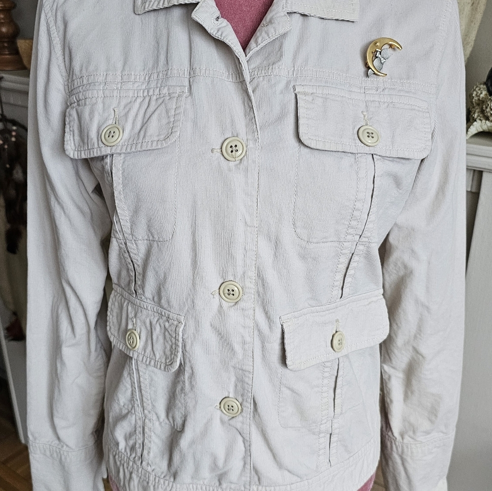Rare Vintage Ralph Lauren Polo Jeans Co Corduroy Utility Jacket. - Picture 4 of 16